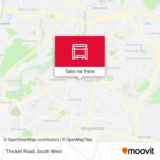 Thicket Road map