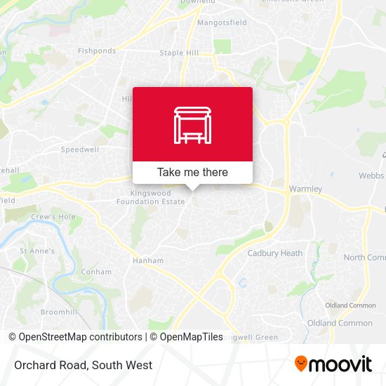 Orchard Road map