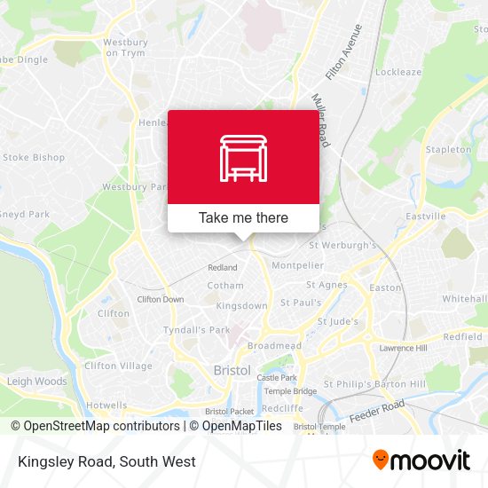 Kingsley Road map