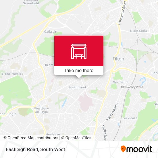 Eastleigh Road map