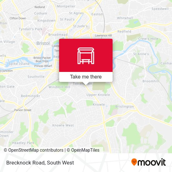 Brecknock Road map