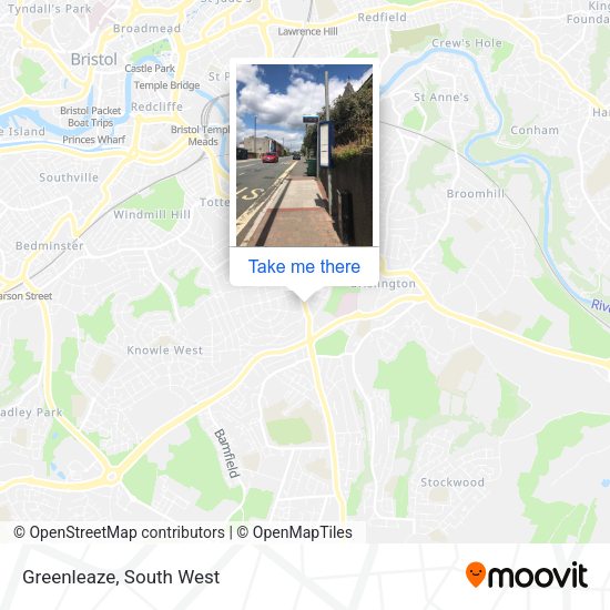 Greenleaze map