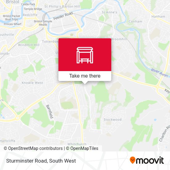 Sturminster Road map