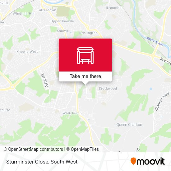 Sturminster Close map