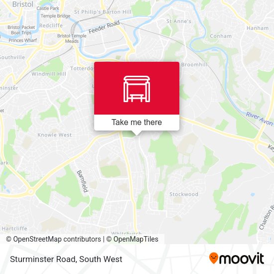 Sturminster Road map