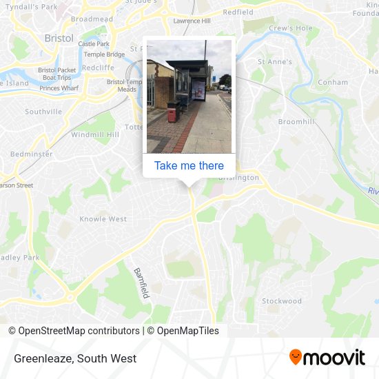 Greenleaze map