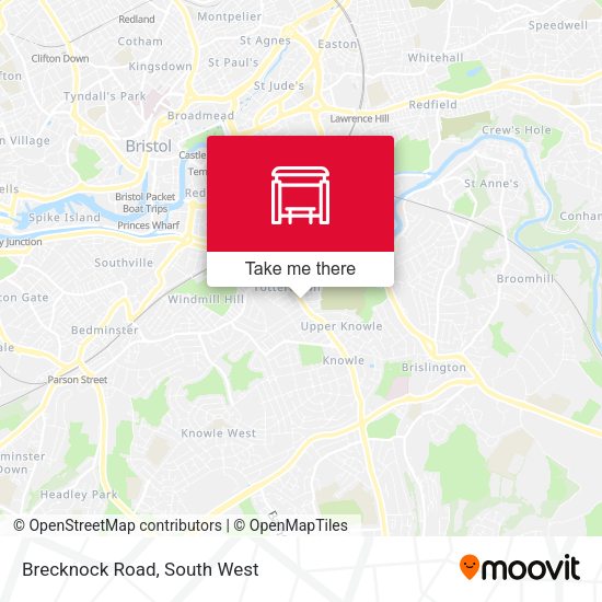 Brecknock Road map