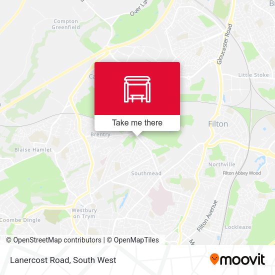Lanercost Road map