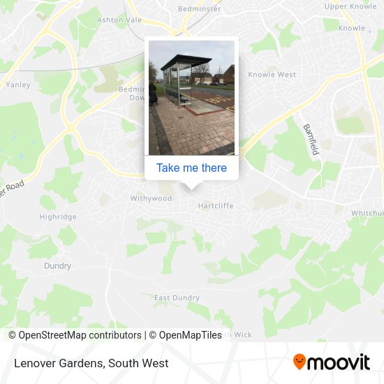 Lenover Gardens map