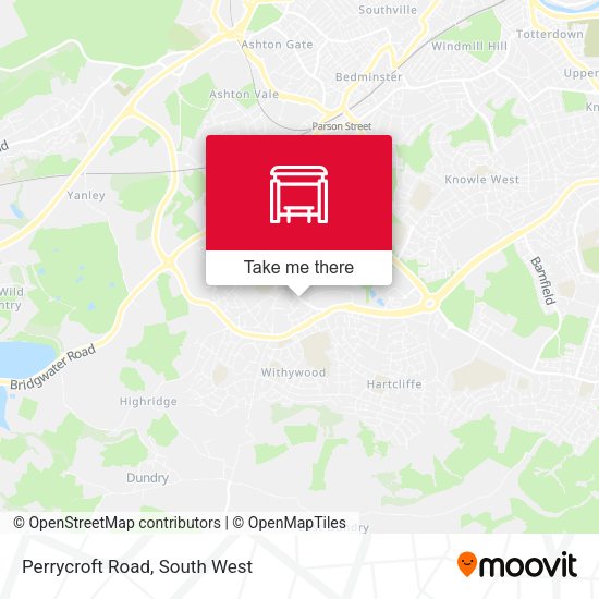 Perrycroft Road map
