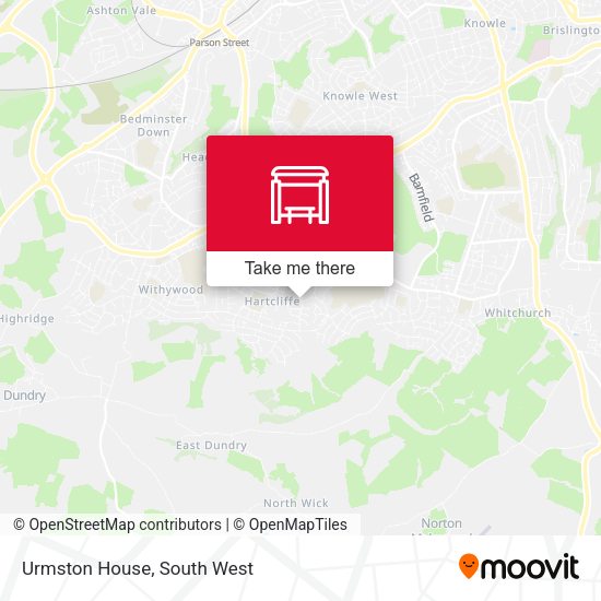 Urmston House map