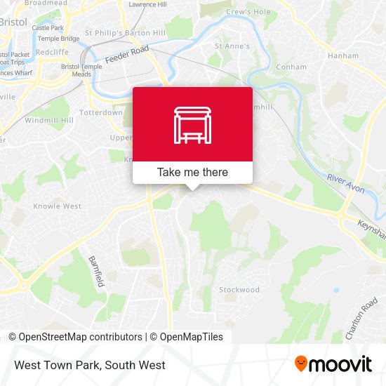 West Town Park map