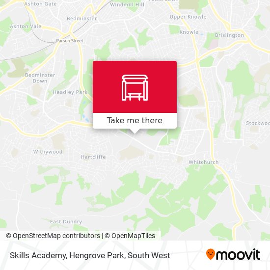 Skills Academy, Hengrove Park map