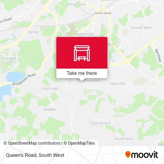 Queen's Road map