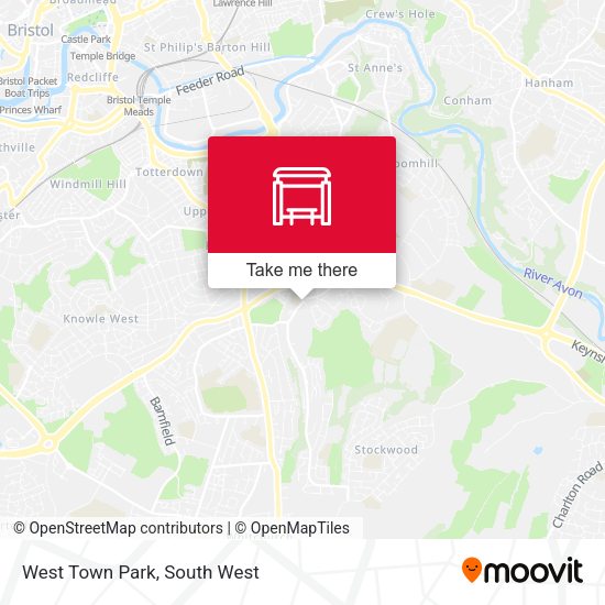 West Town Park map
