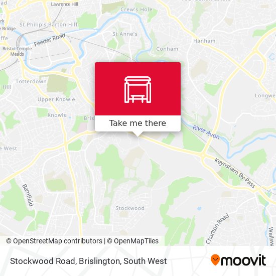 Stockwood Road, Brislington map