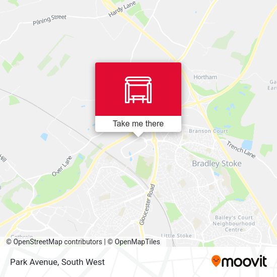 Park Avenue map