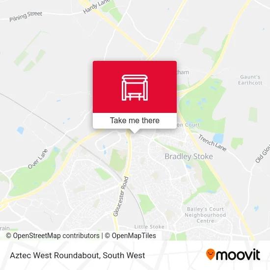 Aztec West Roundabout map