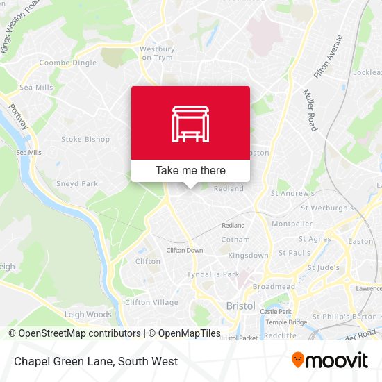 Chapel Green Lane map