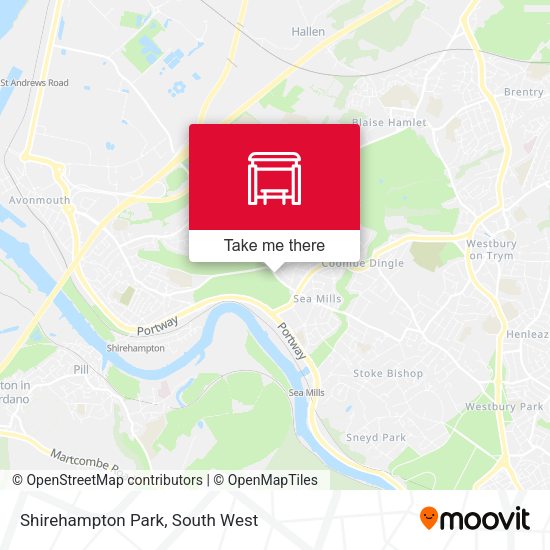 Shirehampton Park map