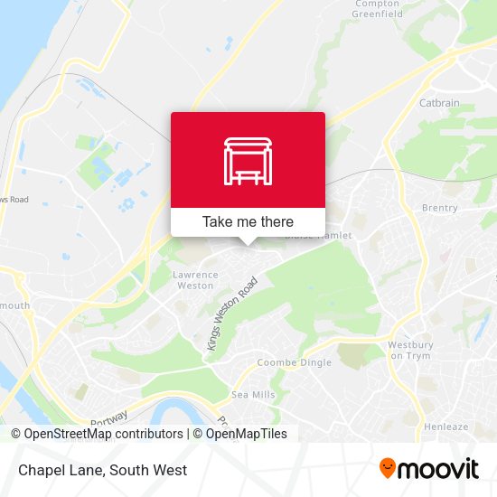 Chapel Lane map