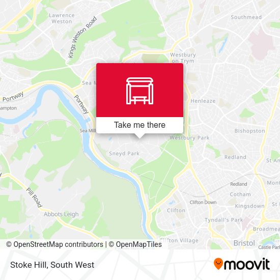 Stoke Hill map
