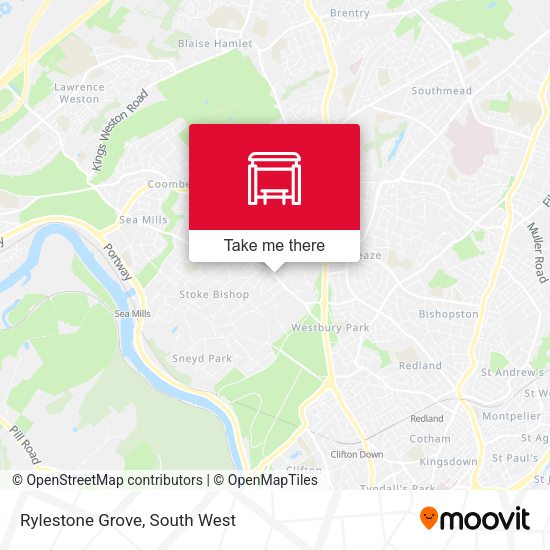 Rylestone Grove map