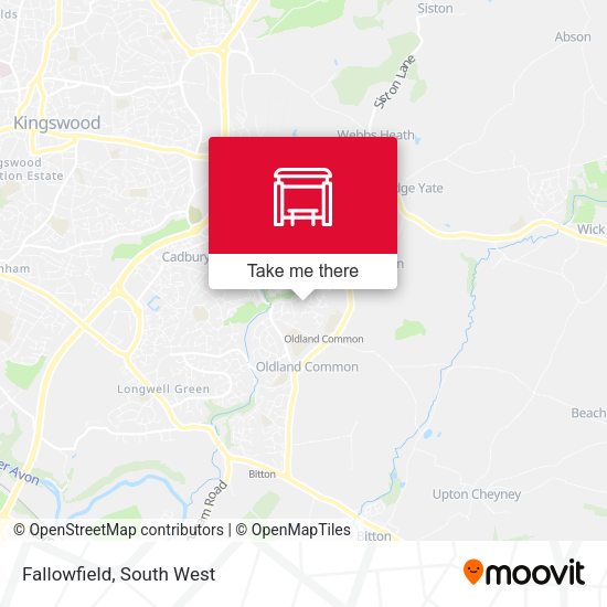 Fallowfield map