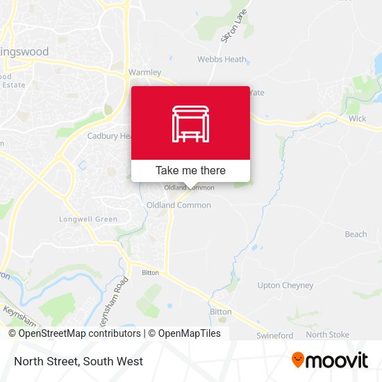 North Street map