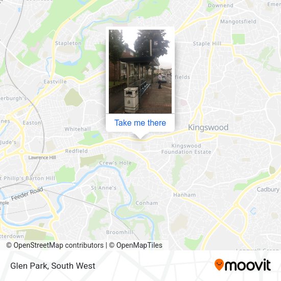 Glen Park map