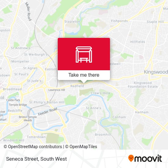 Seneca Street map