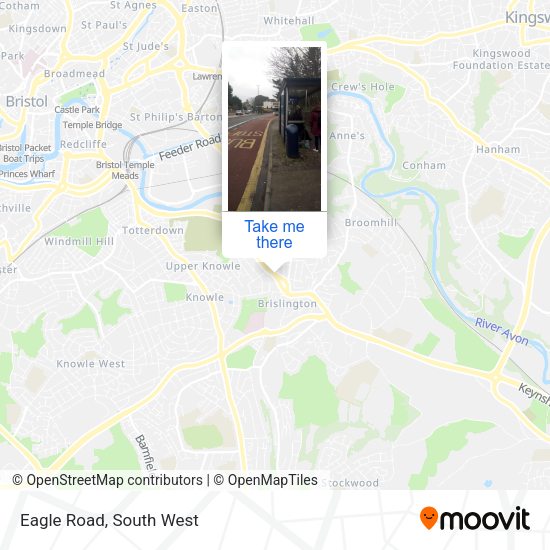 Eagle Road map