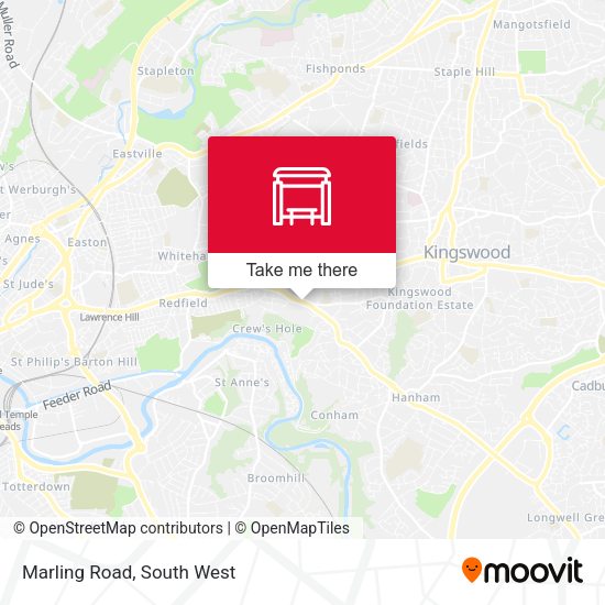 Marling Road map