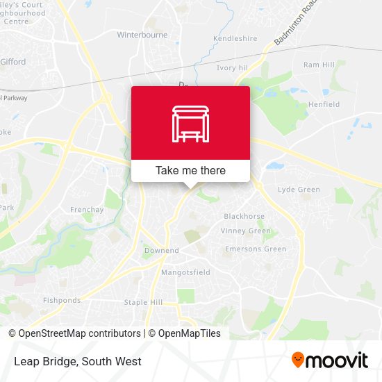 Leap Bridge map