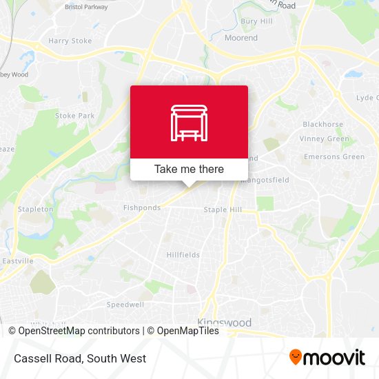 Cassell Road map