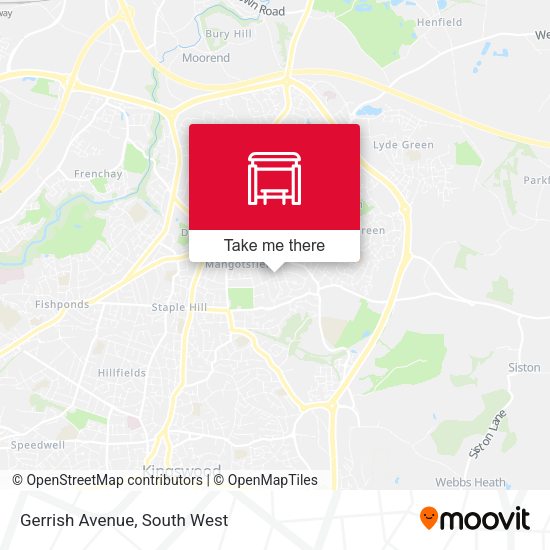 Gerrish Avenue map