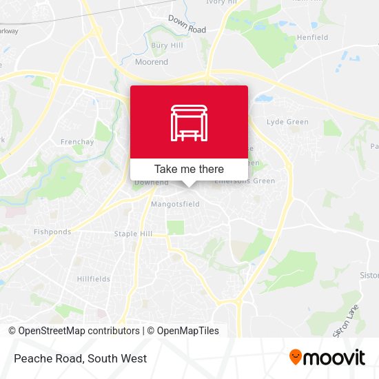 Peache Road map