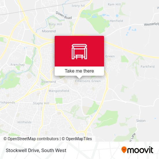 Stockwell Drive map
