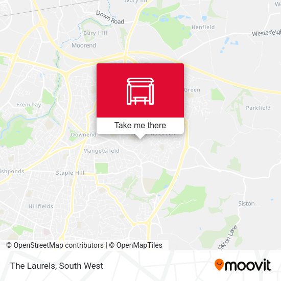 The Laurels map