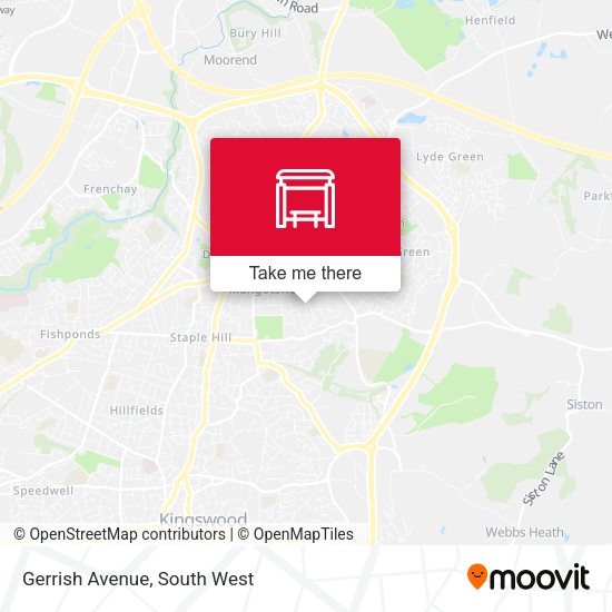 Gerrish Avenue map
