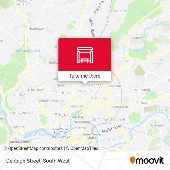 Denbigh Street map