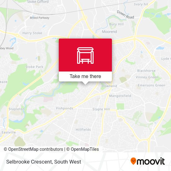 Selbrooke Crescent map