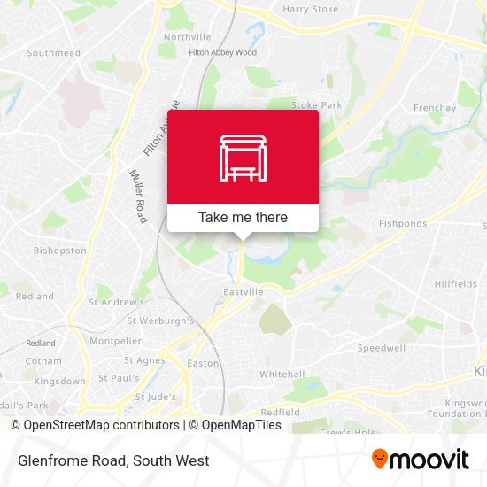 Glenfrome Road map