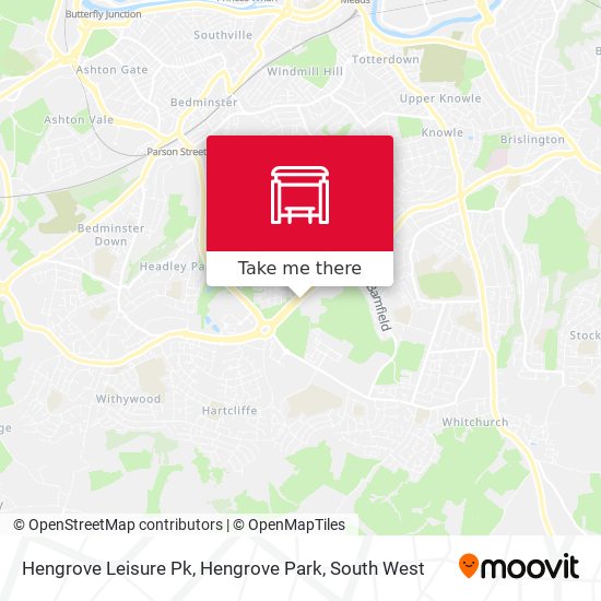 Hengrove Leisure Pk, Hengrove Park map