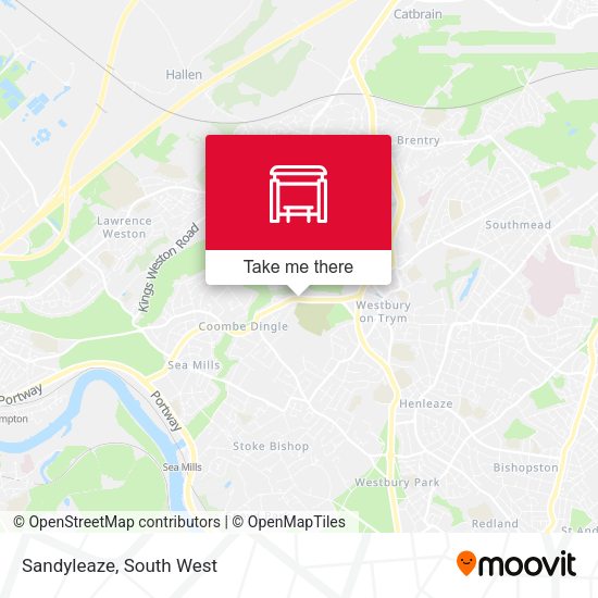 Sandyleaze map