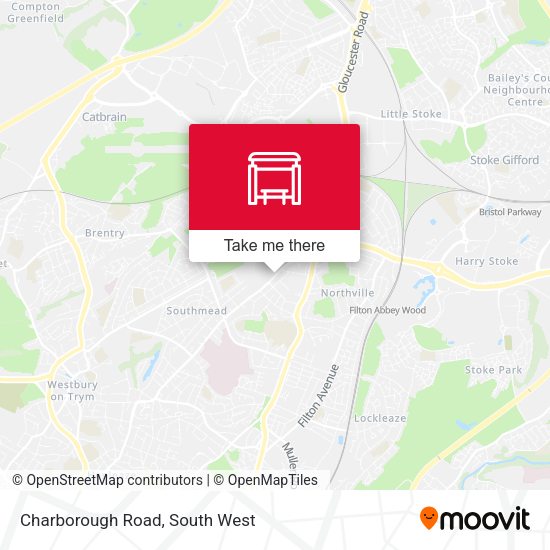 Charborough Road map