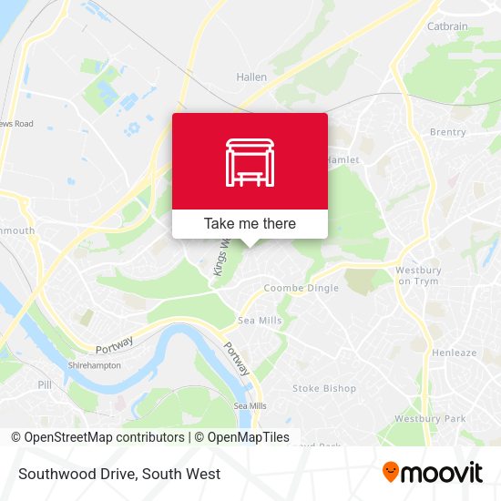 Southwood Drive map