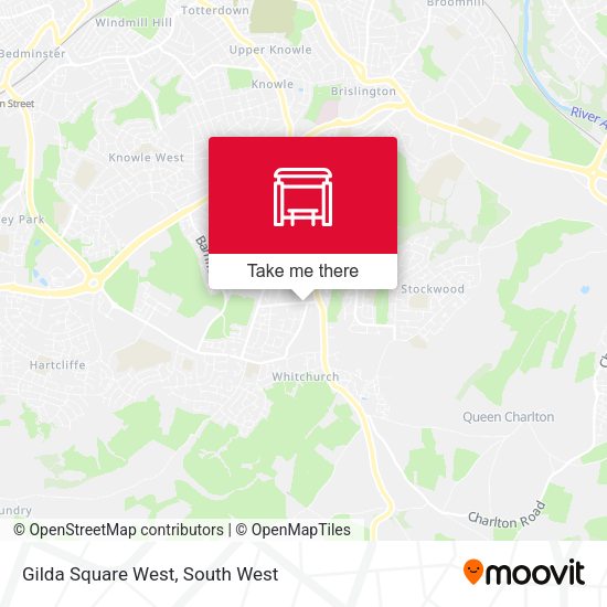 Gilda Square West map