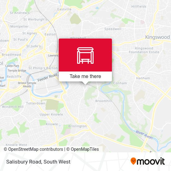 Salisbury Road map