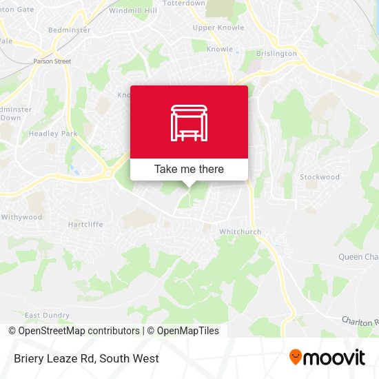 Briery Leaze Rd map